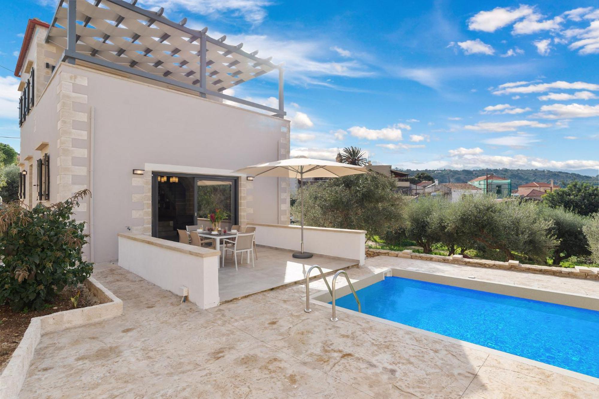Brand New Villa Volakas By Apokoronas Villas Gavalochori Exterior photo