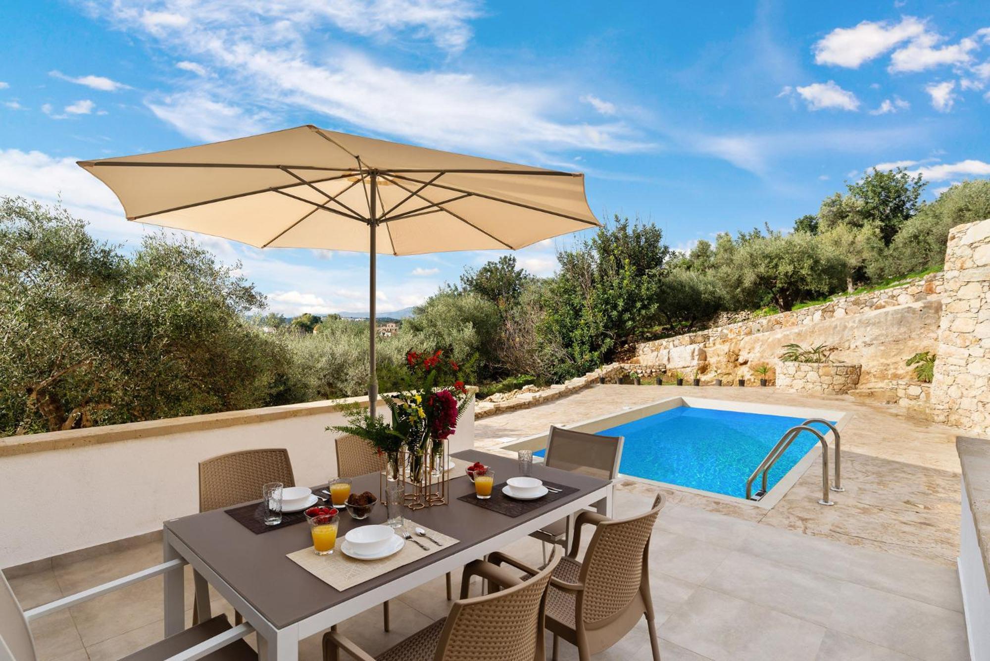 Brand New Villa Volakas By Apokoronas Villas Gavalochori Exterior photo