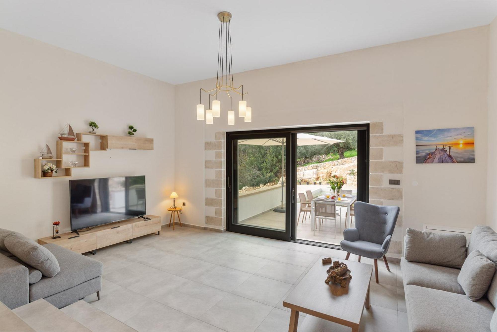 Brand New Villa Volakas By Apokoronas Villas Gavalochori Exterior photo